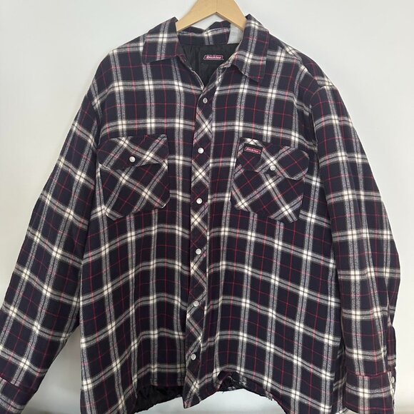 Vintage Dickies Flannel Shirt Winter Jacket - Picture 2 of 8